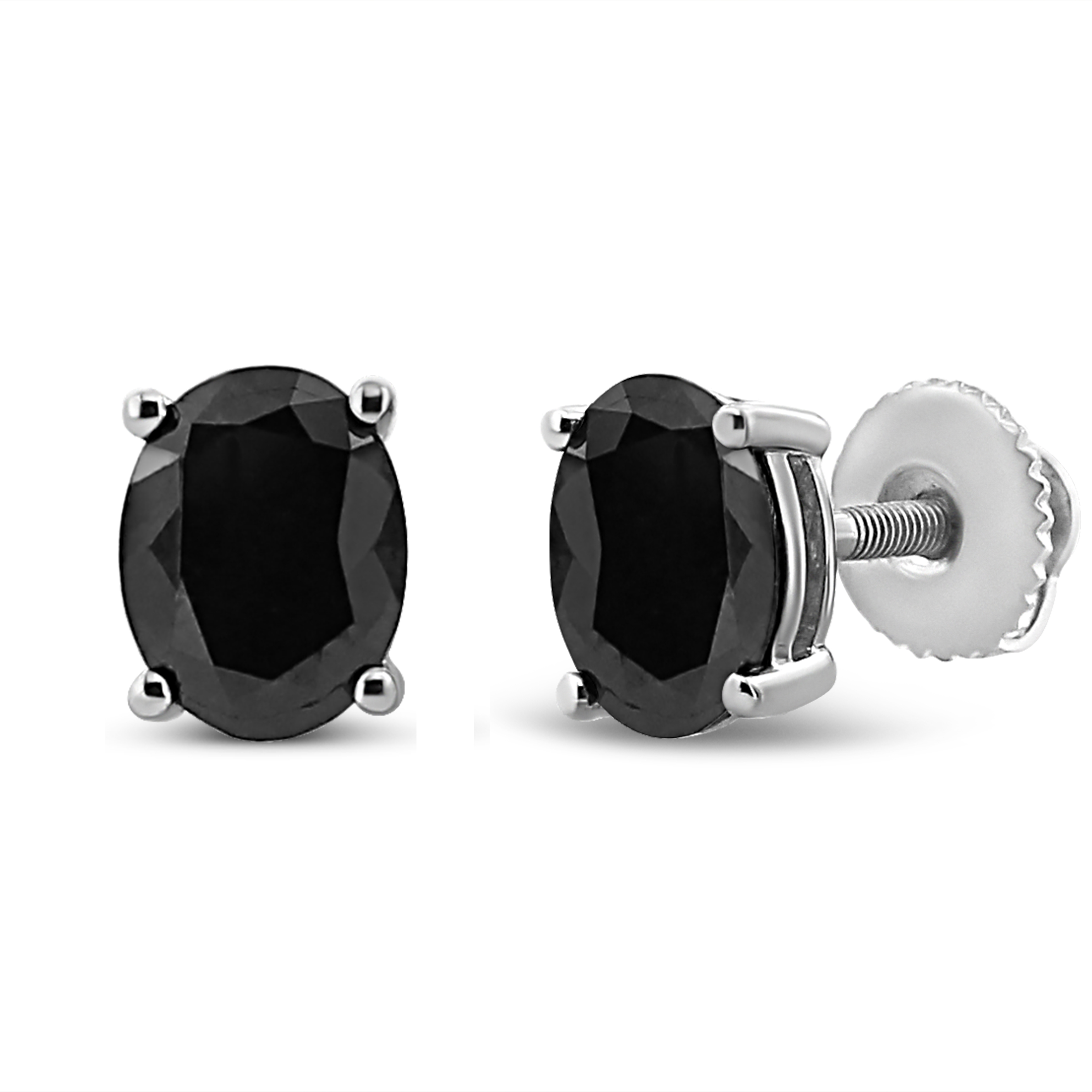 .925 Sterling Silver 4.0 Cttw Prong Set